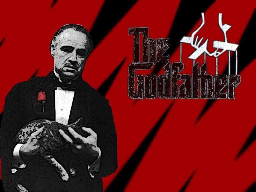 The Godfather Hintergrundbild 1024x768. Download The Godfather Red Zigzag Wallpaper
