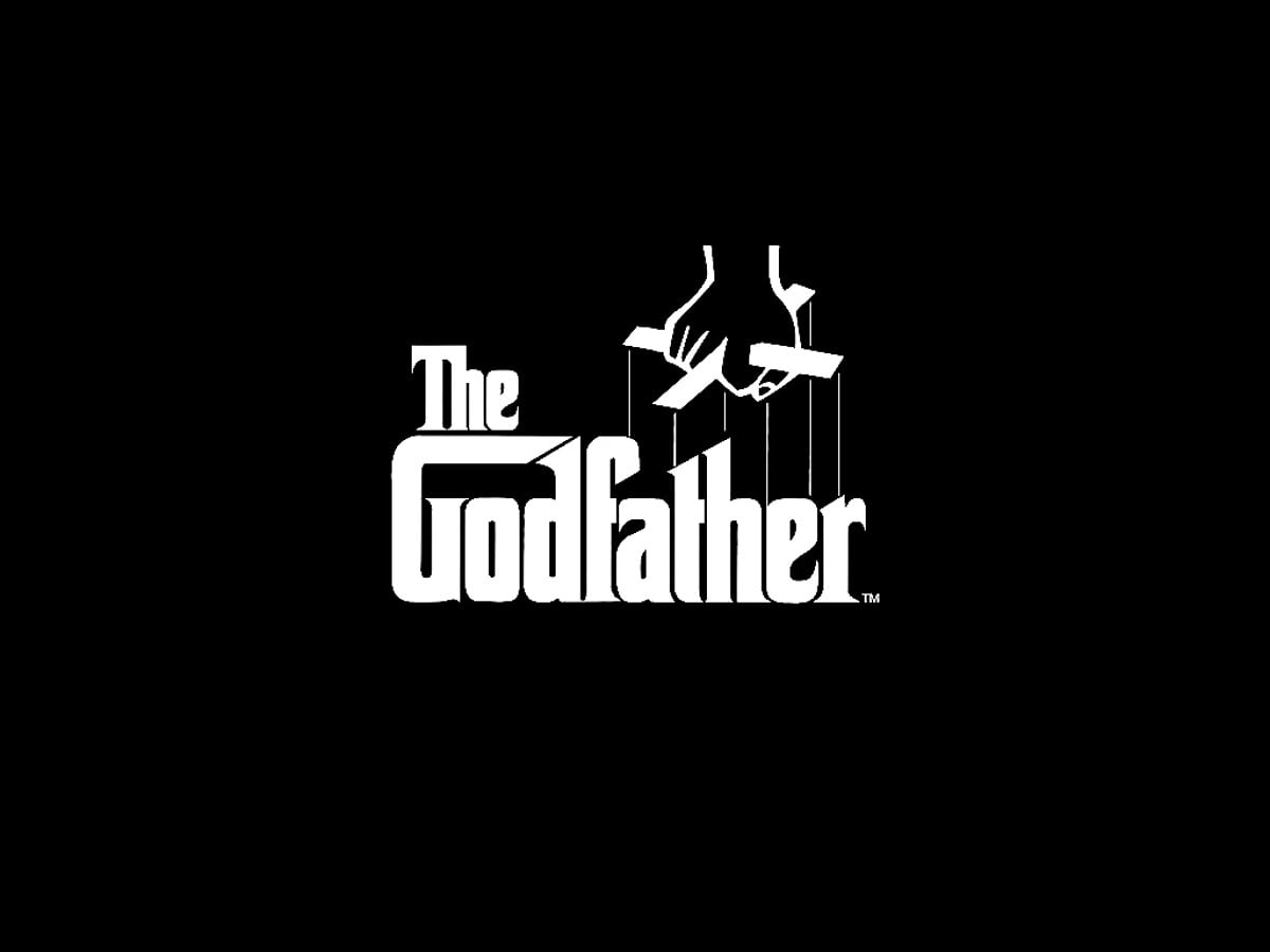 The Godfather Hintergrundbild 1200x900. Cool wallpaper The Godfather, Black, Logo. FREE Best background