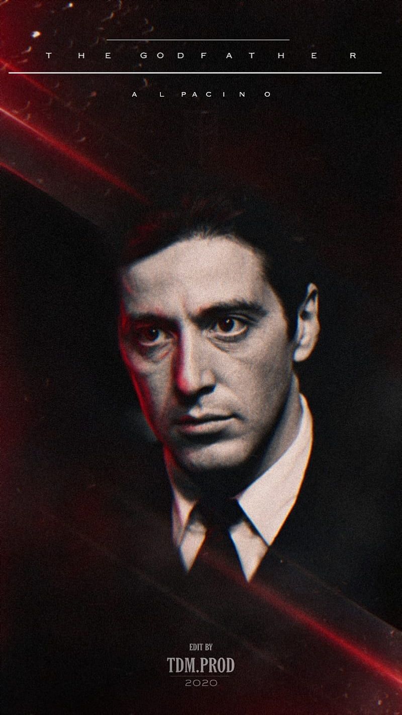 The Godfather Hintergrundbild 800x1422. Al pacino, mafia, movie, red light, scarface, the godfather, HD phone wallpaper