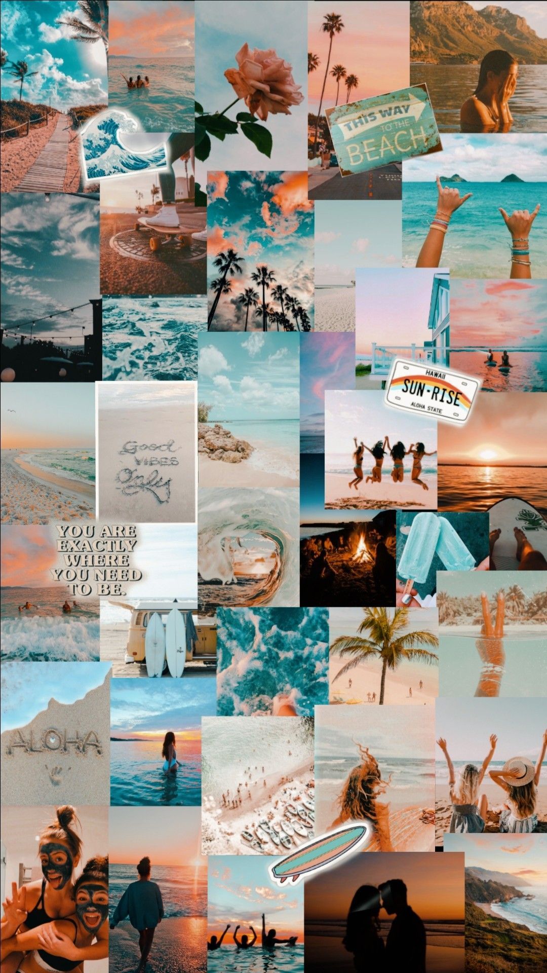 Sommer Hintergrundbild 1080x1920. beachy tumblr wallpaper. Cute summer wallpaper, Wallpaper iphone summer, Summer wallpaper