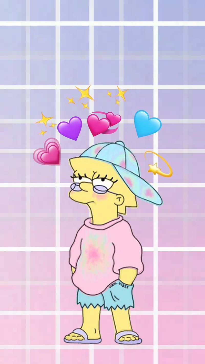  Die Simpsons Hintergrundbild 800x1422. Aesthetic, lisa simpson, HD phone wallpaper