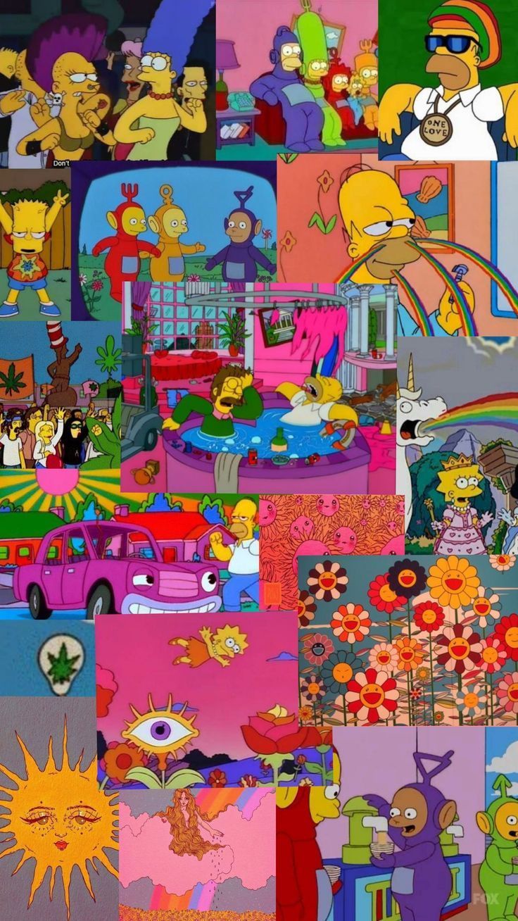  Die Simpsons Hintergrundbild 736x1308. SIMPSONS WALLPAPER. Simpson wallpaper iphone, Retro wallpaper iphone, Cartoon wallpaper iphone
