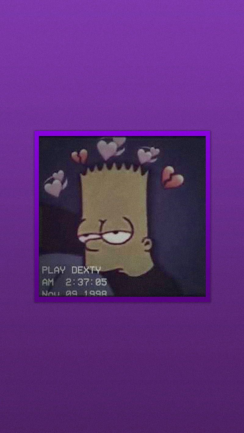  Die Simpsons Hintergrundbild 800x1422. Sad Bart aestheic bart simpson, aesthetic bart, bart simpson, sad bart, sad bart simpson, HD phone wallpaper