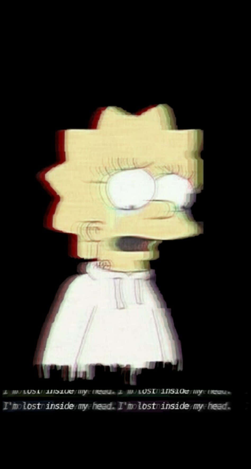  Die Simpsons Hintergrundbild 948x1773. Download Simpsons Aesthetic Wallpaper