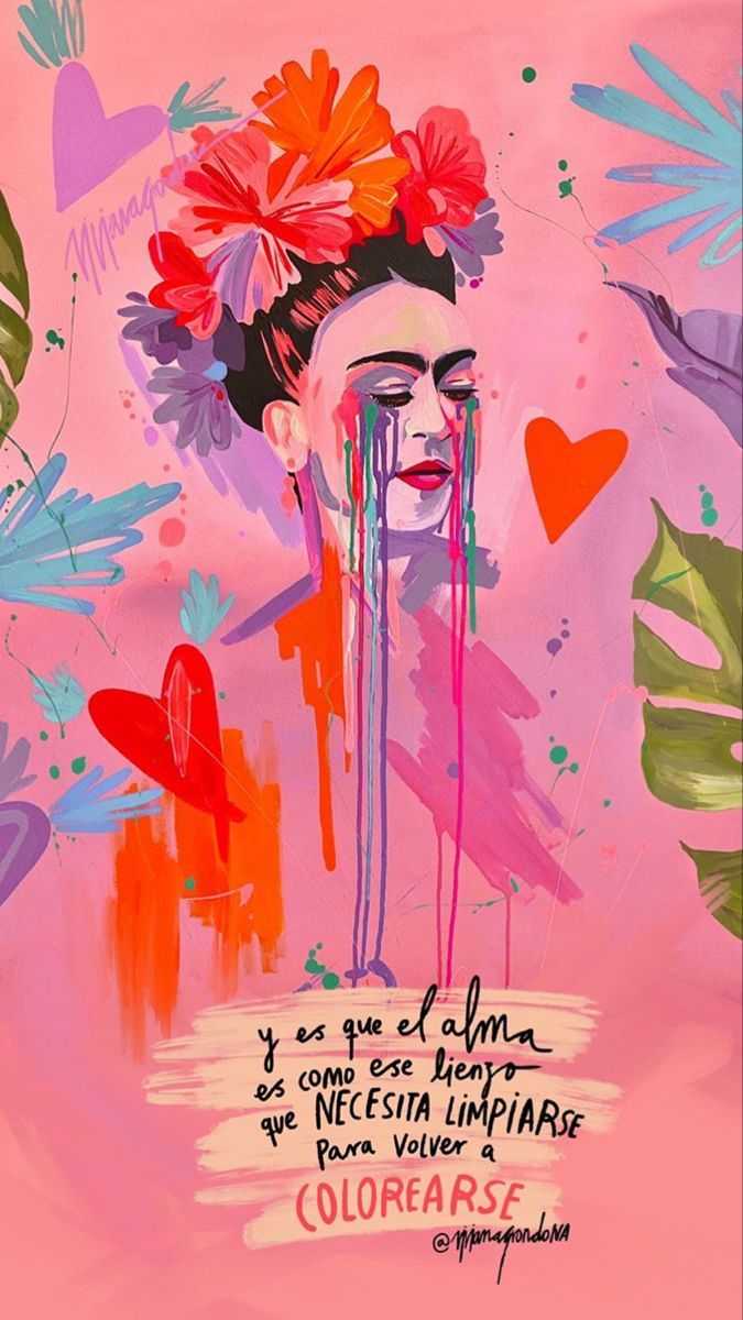 Frida Kahlo Hintergrundbild 675x1200. reyna