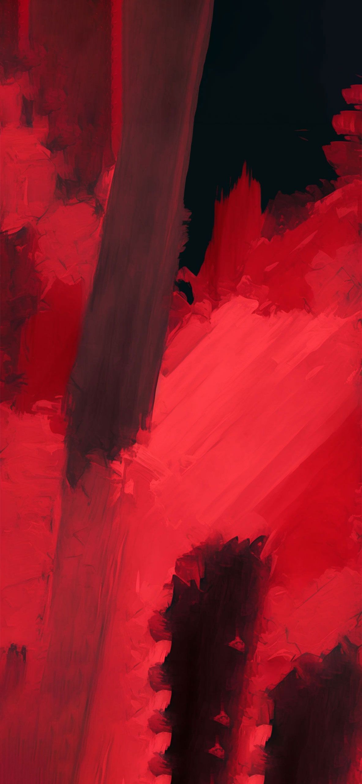 Abstrakt Hintergrundbild 1183x2560. Abstract Art Red Wallpaper Aesthetic Wallpaper for iPhone