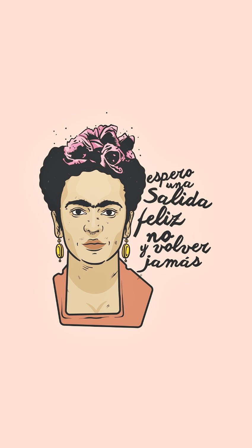 Frida Kahlo Hintergrundbild 850x1512. Frida kahlo hashtag on Tumblr, feminist HD phone wallpaper