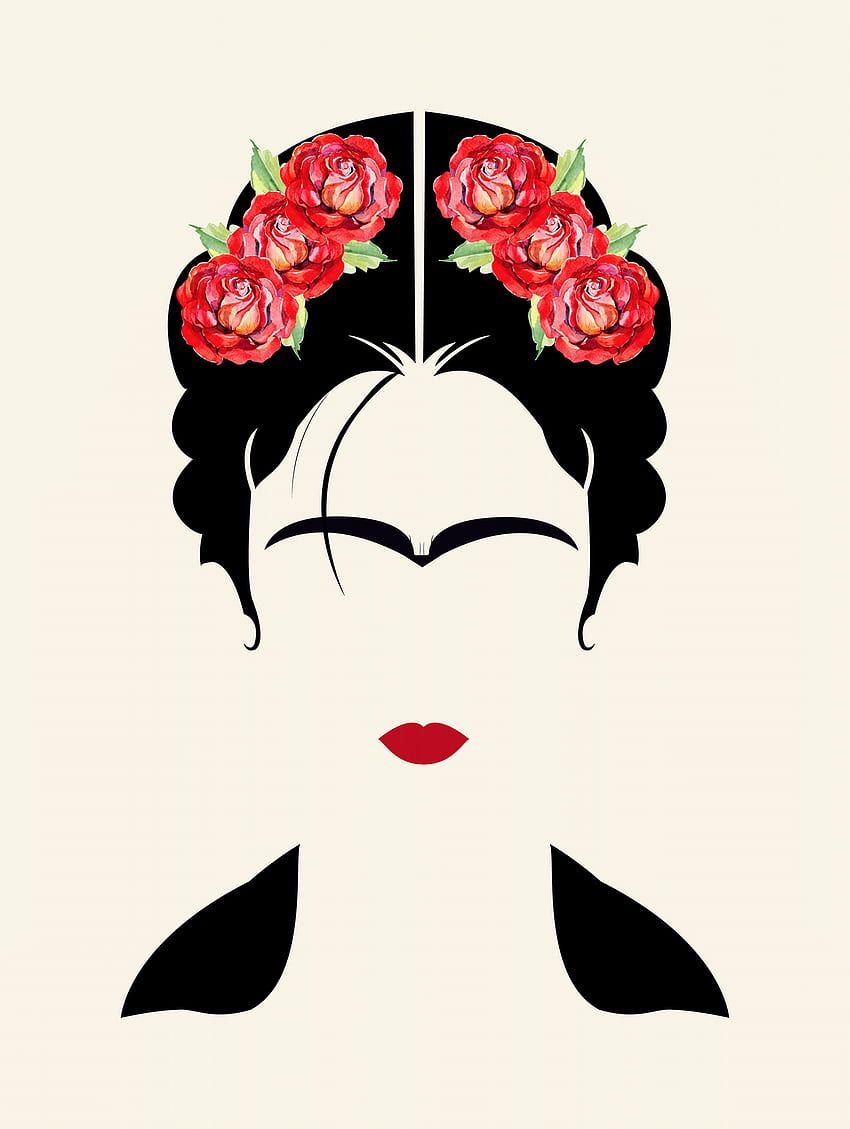 Frida Kahlo Hintergrundbild 850x1129. Frida Kahlo, aesthetic vintage hippie HD phone wallpaper