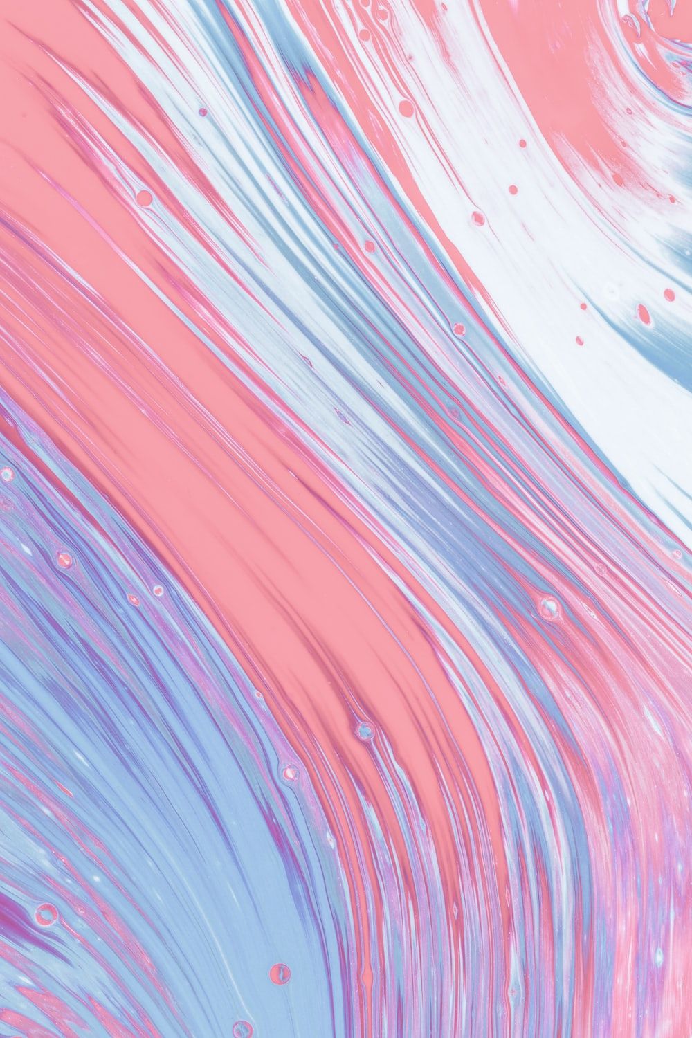 Fraktale Hintergrundbild 1000x1500. Foto zum Thema rosa und weiße abstrakte Malerei