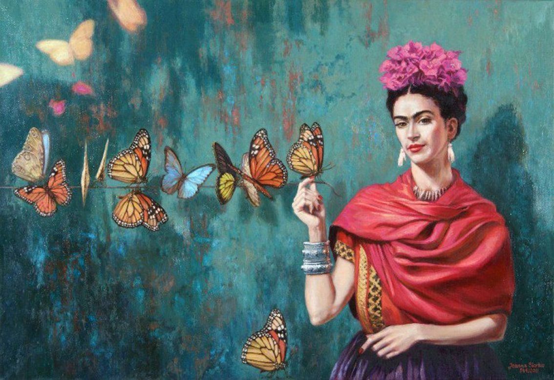 Frida Kahlo Hintergrundbild 1134x779. Frida Kahlo Paintings Wallpaper Free Frida Kahlo Paintings Background