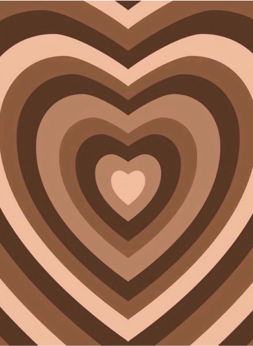 Herzen Hintergrundbild 828x1131. Brown Hearts Wallpaper
