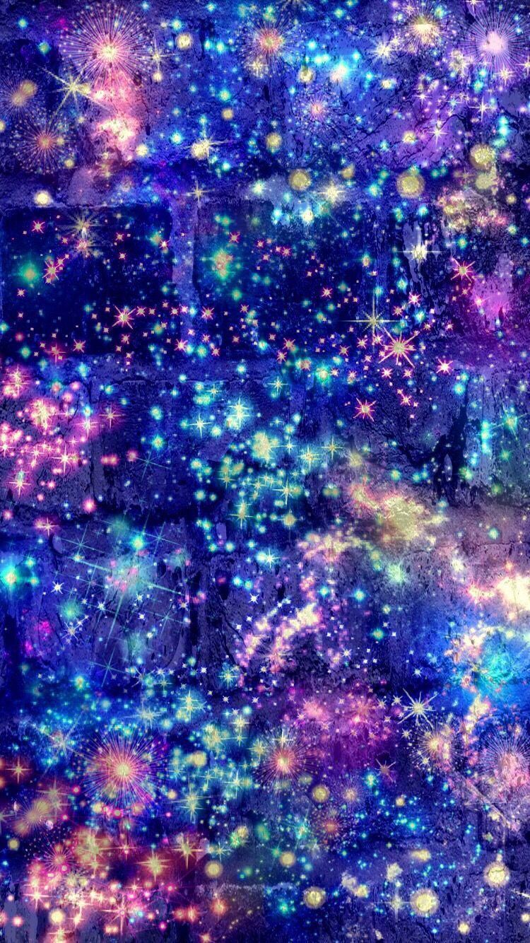 Glitzer Galaxy Hintergrundbild 750x1334. Galaxy. iPhone wallpaper unicorn, Galaxy wallpaper iphone, Glitter wallpaper
