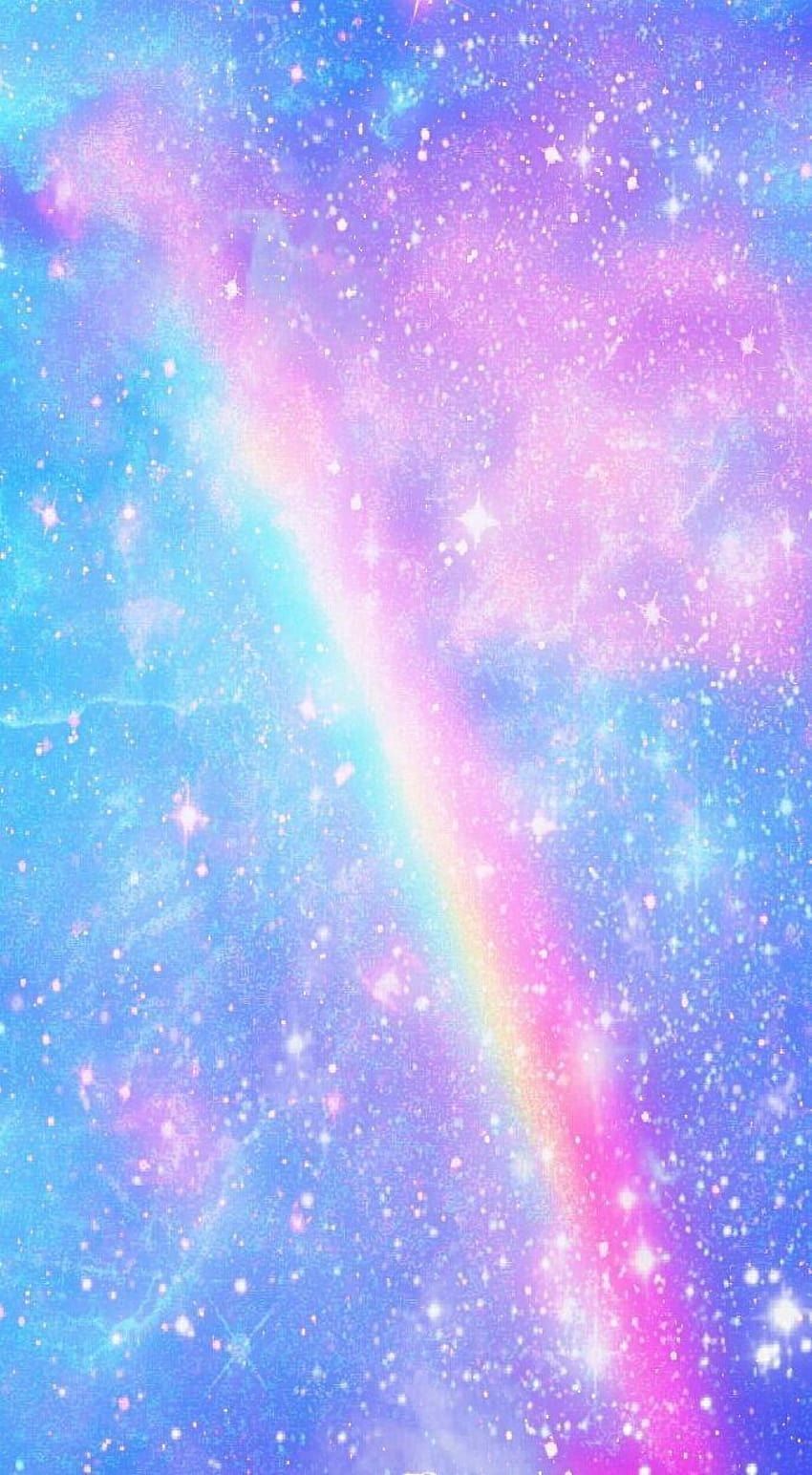 Glitzer Galaxy Hintergrundbild 850x1544. Galaxy rainbow unicorn HD wallpaper