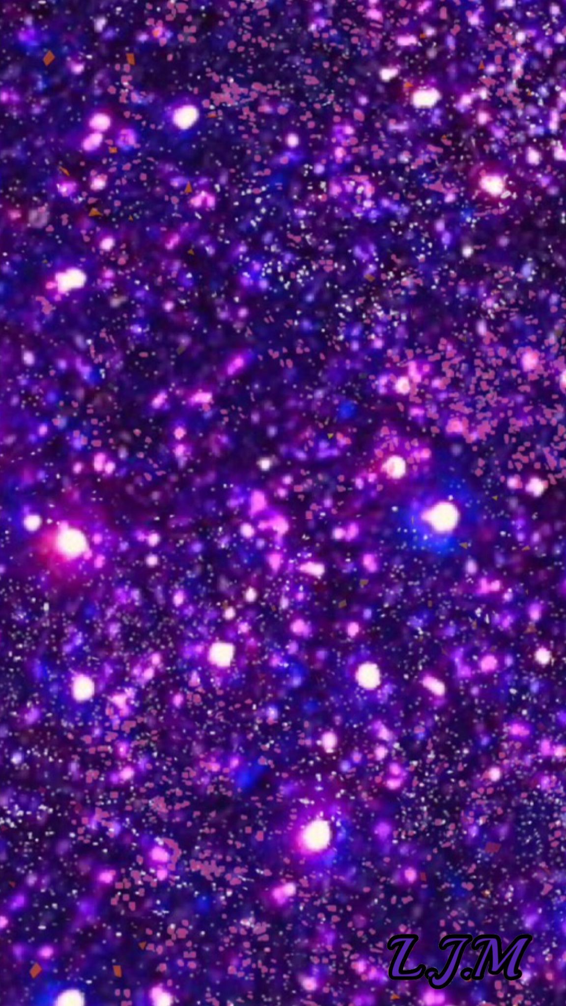 Glitzer Galaxy Hintergrundbild 1152x2048. Purple glitter wallpaper. Purple glitter wallpaper, iPhone wallpaper violet, iPhone wallpaper glitter