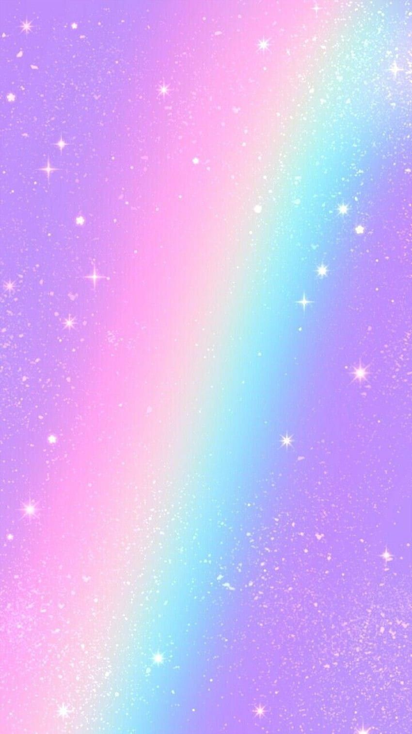 Glitzer Galaxy Hintergrundbild 850x1511. Rainbow in a galaxy HD wallpaper