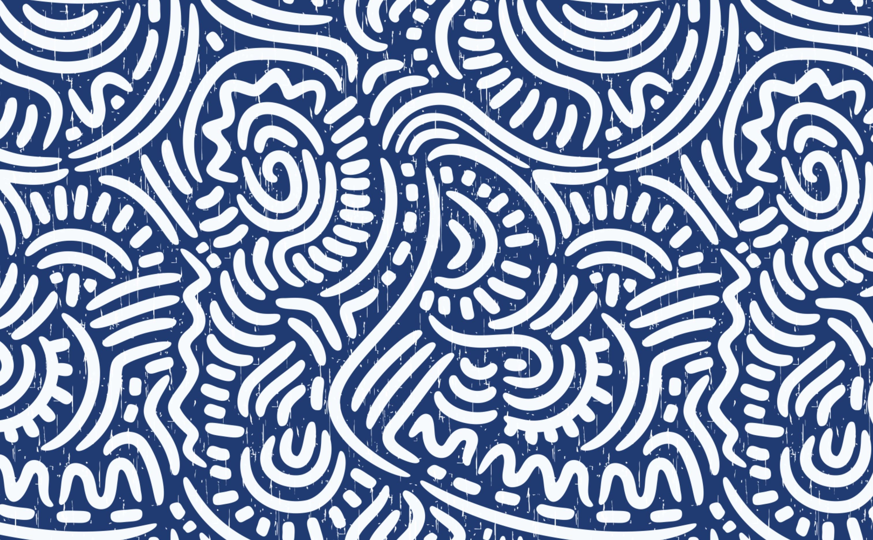  Boho Hintergrundbild 3028x1872. Fun Art Nouveau Aztec Patterns. Boho Spirit Wallpaper