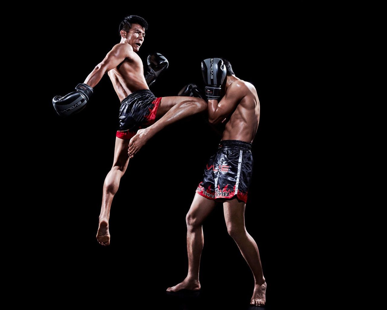  Boxen Hintergrundbild 1280x1024. Muay Thai, Kampf, Sport, schwarzer Hintergrund 1920x1080 Full HD 2K Hintergrundbilder, HD, Bild