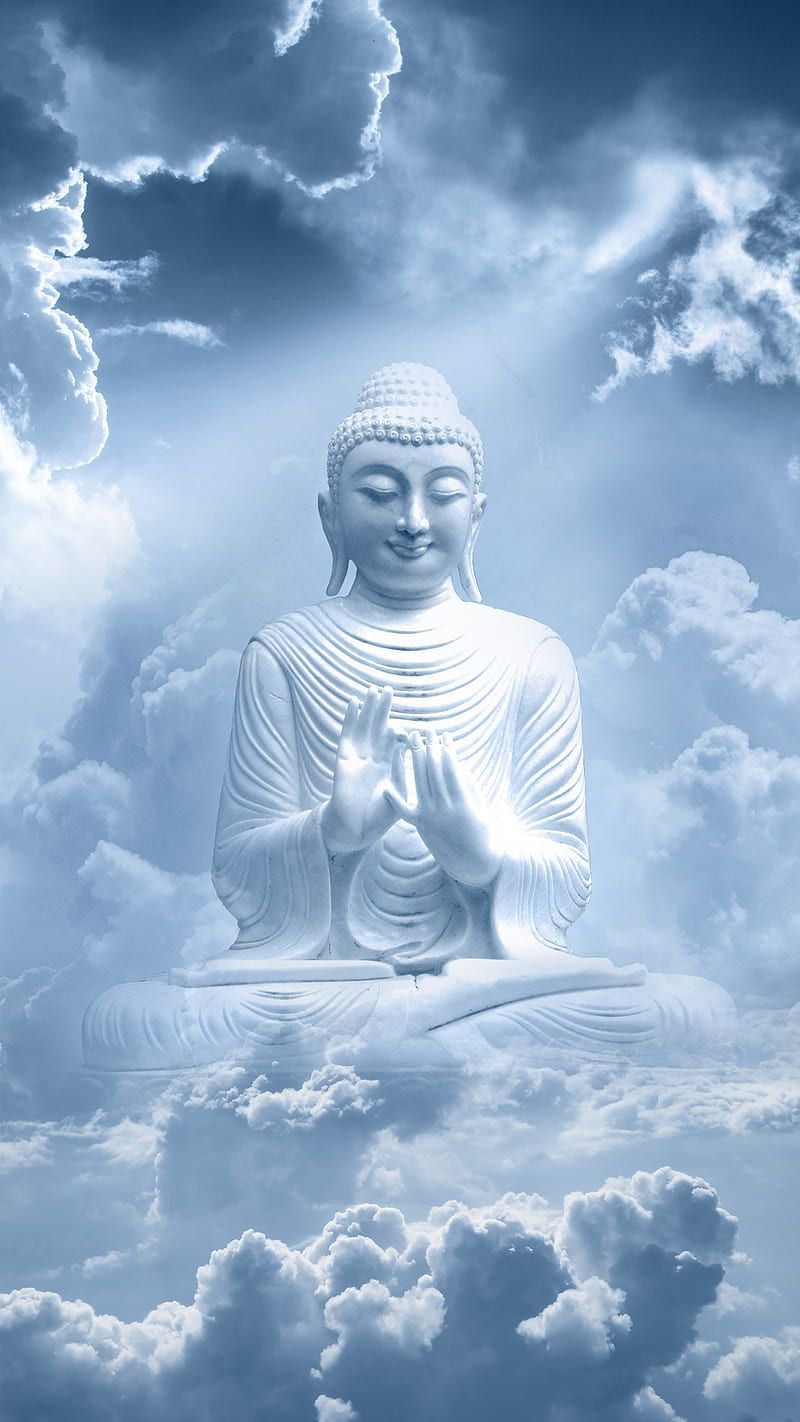  Buddha Hintergrundbild 800x1422. Buddha, buddhism, meditation, harmony, silhouette, HD wallpaper