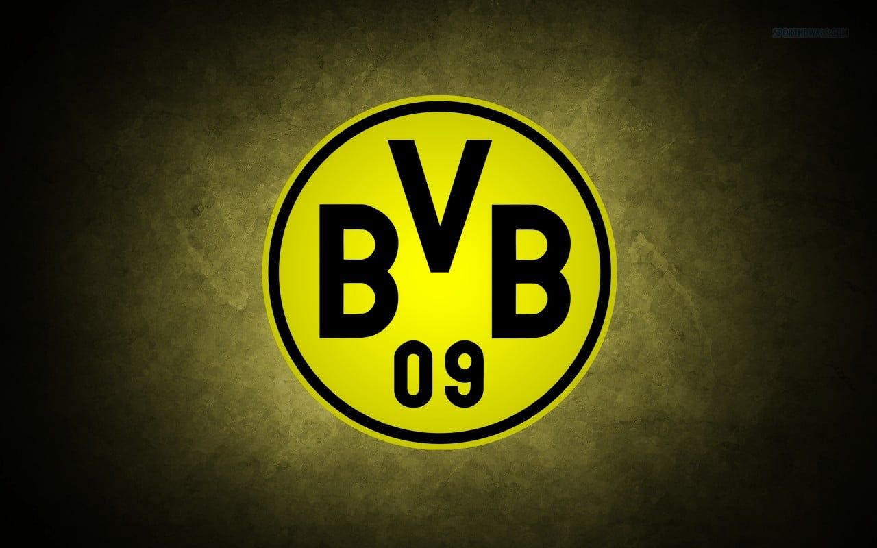  BVB HD Hintergrundbild 1280x800. BVB 09 logo, Borussia Dortmund, sports club, Bundesliga, soccer clubs HD wallpaper