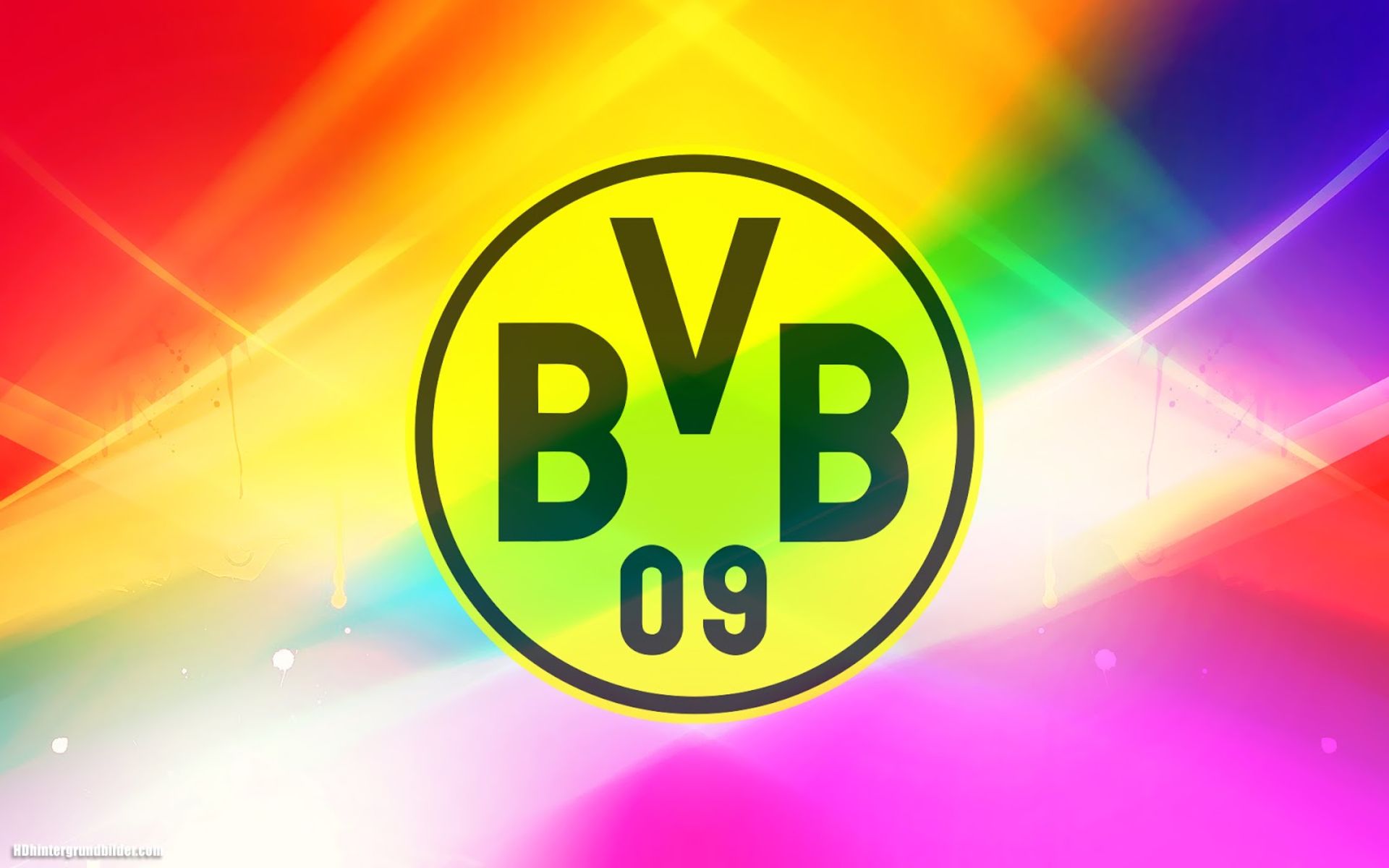  BVB HD Hintergrundbild 1920x1200. HD desktop wallpaper: Sports, Logo, Emblem, Soccer, Borussia Dortmund download free picture