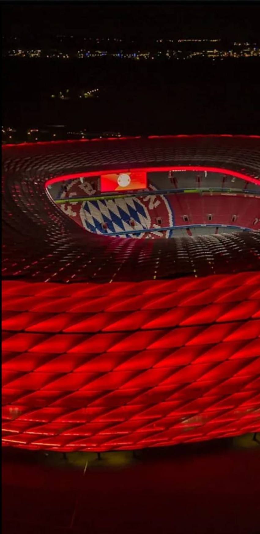  Allianz Hintergrundbild 850x1746. Philips wird offizieller Lichtpartner der Allianz Arena und des FC HD wallpaper