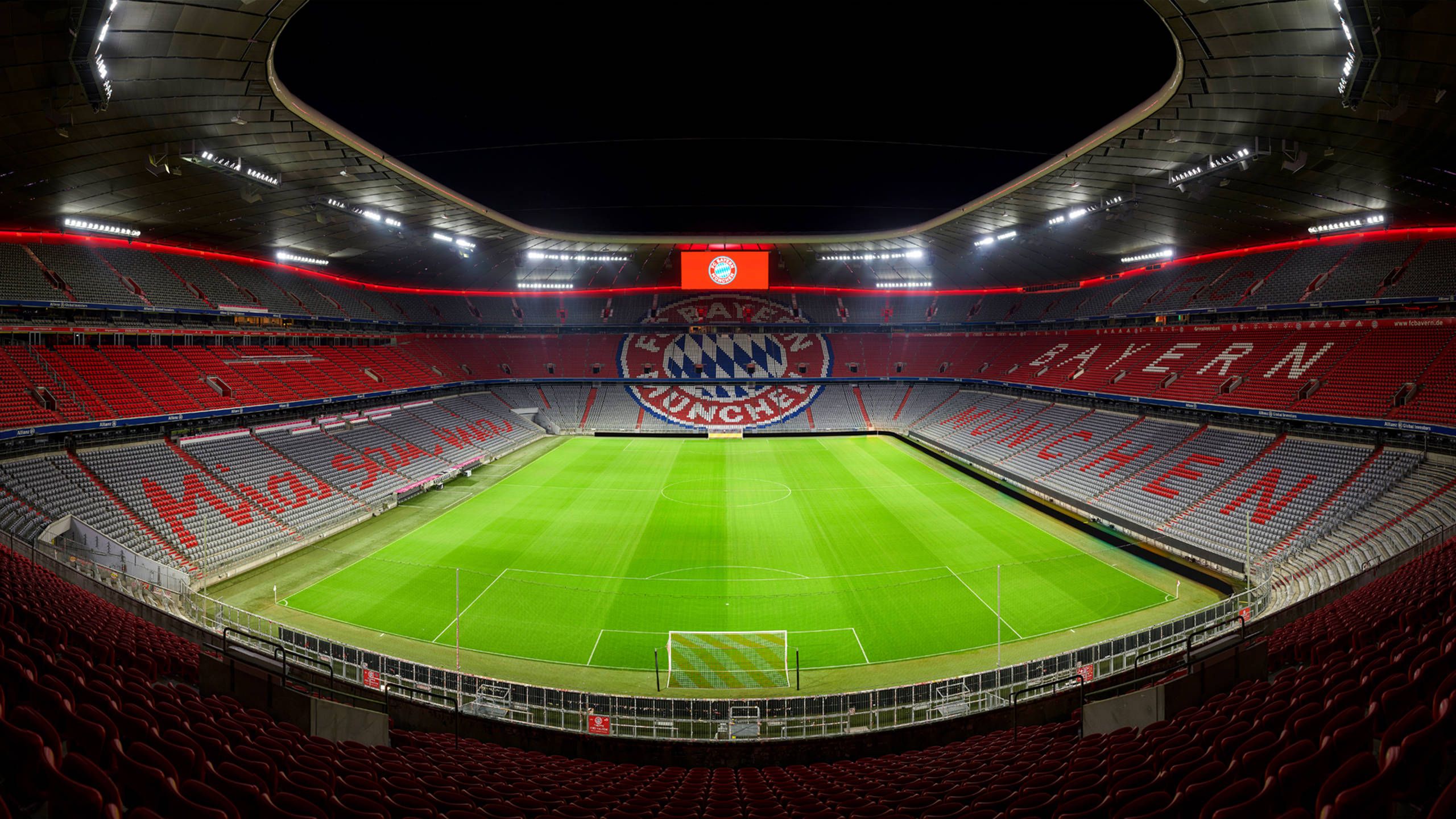  Allianz Hintergrundbild 2560x1440. Download Allianz Arena Football Stadium Wallpaper