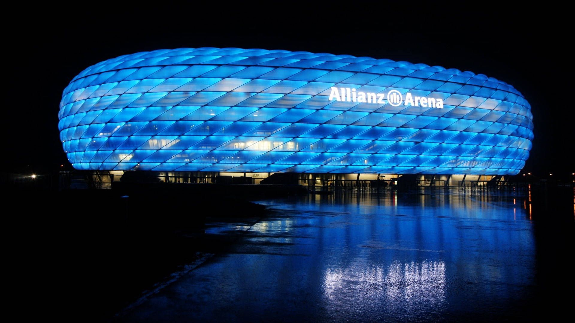  Allianz Hintergrundbild 1920x1080. Download Munich Allianz Arena Wallpaper