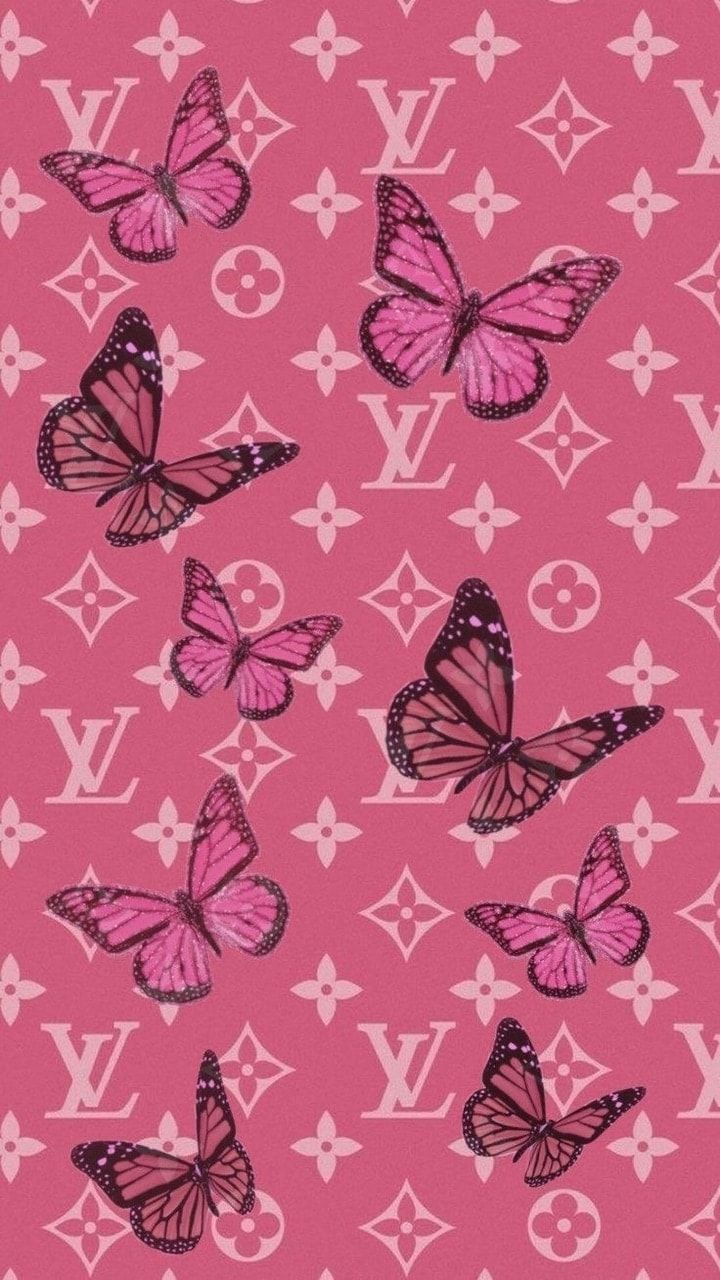  Louis Vuitton Hintergrundbild 720x1280. Butterfly Louis Vuitton Wallpaper