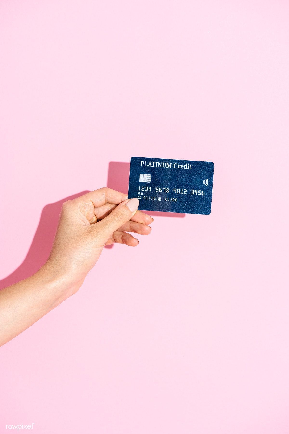 Visa Hintergrundbild 1200x1798. Download free image of Woman holding a credit card against a pink background by Teddy about credit card, m. Credit card icon, Credit card image, Pink background