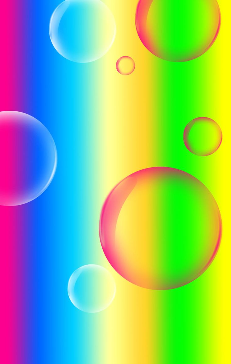  Coole Bunt Hintergrundbild 736x1158. Poster Background XD By Magical Mama. Bubbles Wallpaper, Polka Dots Wallpaper, Rainbow Wallpaper