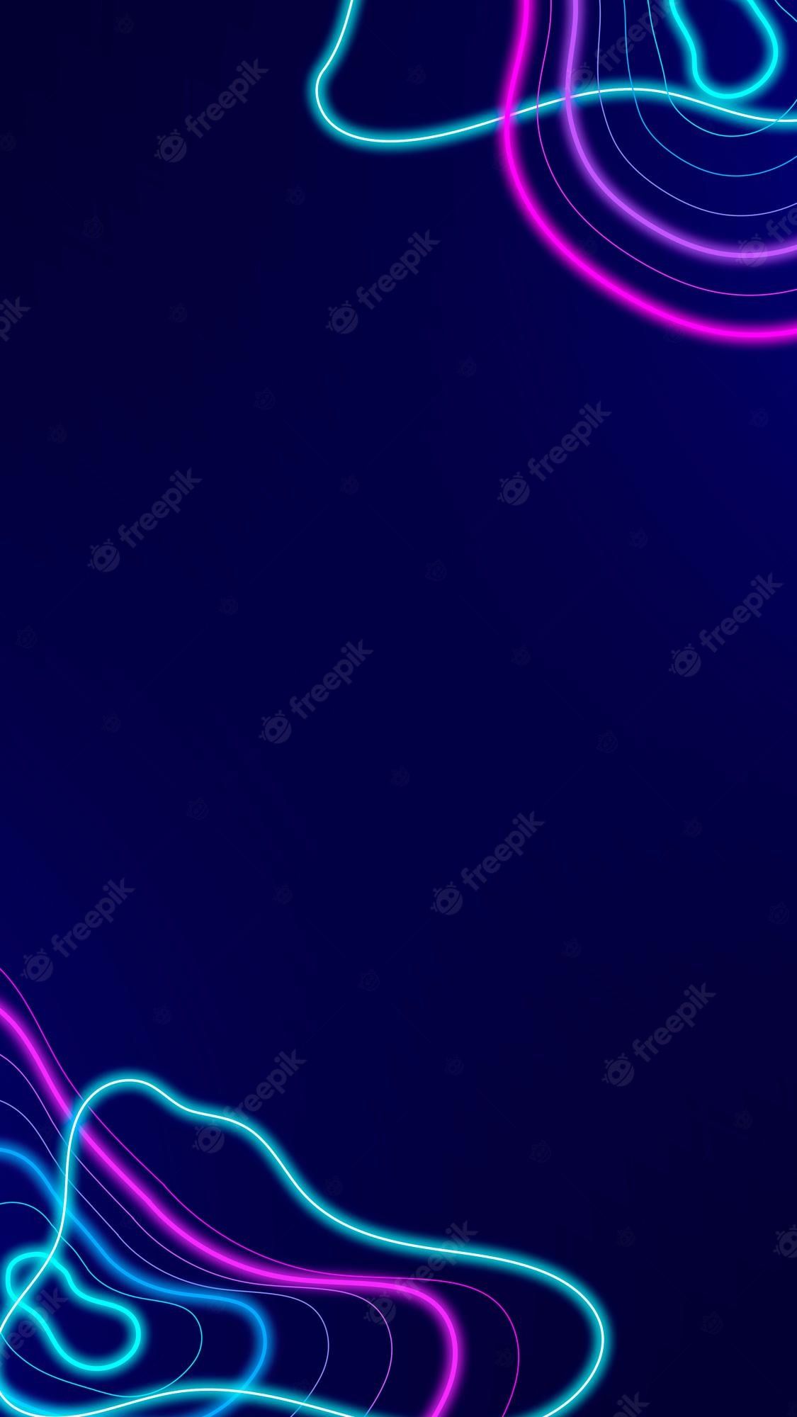  Handy Neon Hintergrundbild 1125x2000. Smartphone Wallpaper Vektoren Und Illustrationen Zum Kostenlosen Download
