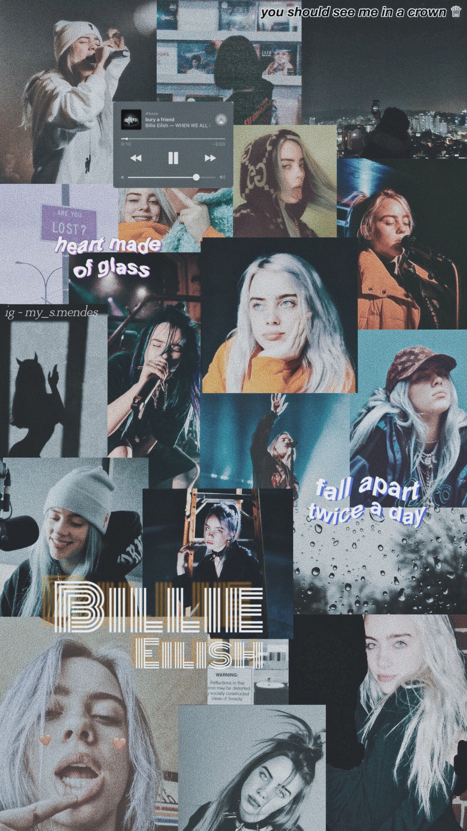  Billie Eilish Hintergrundbild 1591x2829. follow me on instagram #billieeilish #billieeilishwallpaper # wallpaper #lockscreen. Billie eilish, Billie, Cute wallpaper