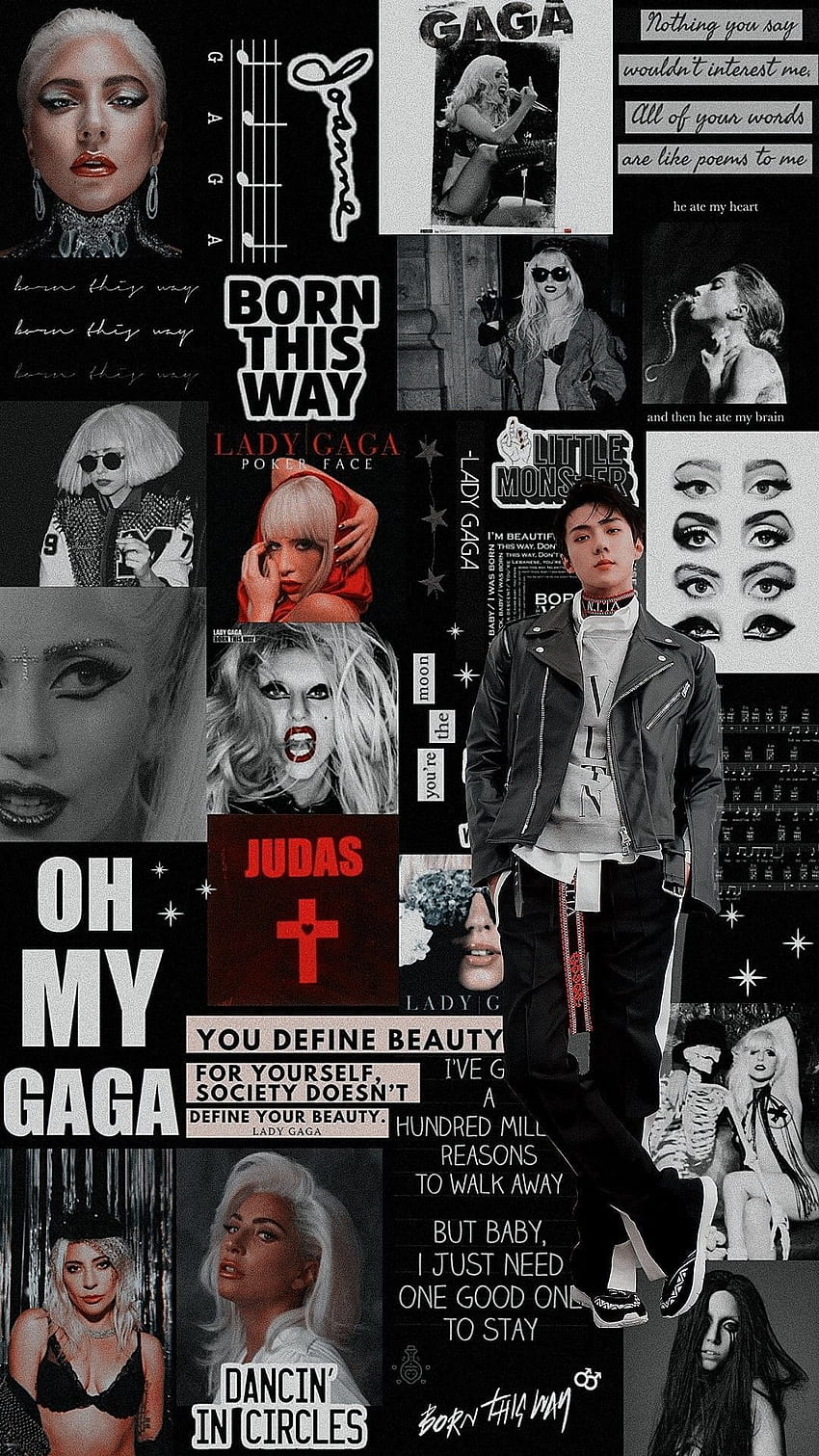  Lady Gaga Hintergrundbild 850x1511. Exowllpp in Twitter., lady gaga aesthetic HD phone wallpaper