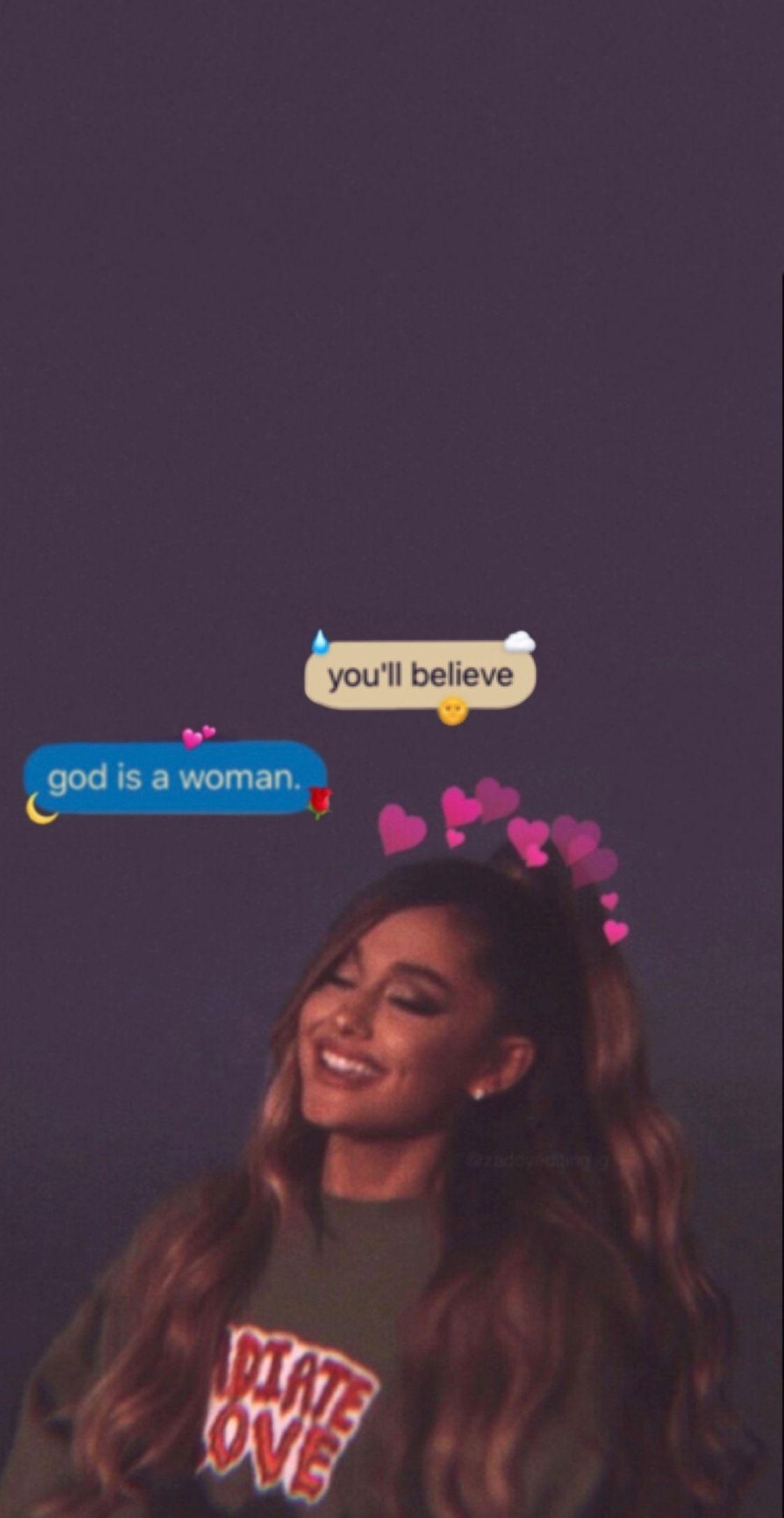 Ariana Grande Hintergrundbild 1122x2172. Ariana Wallpaper