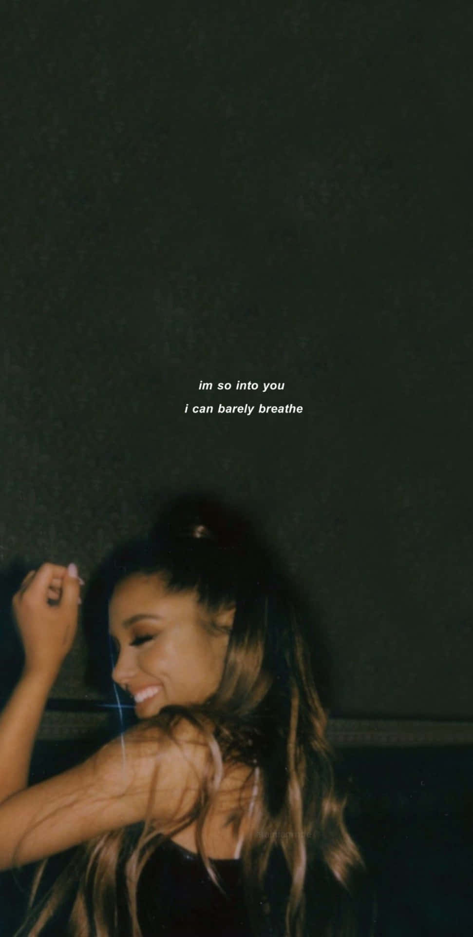  Ariana Grande Hintergrundbild 971x1920. Download Ariana Grande Into You Aesthetic Wallpaper