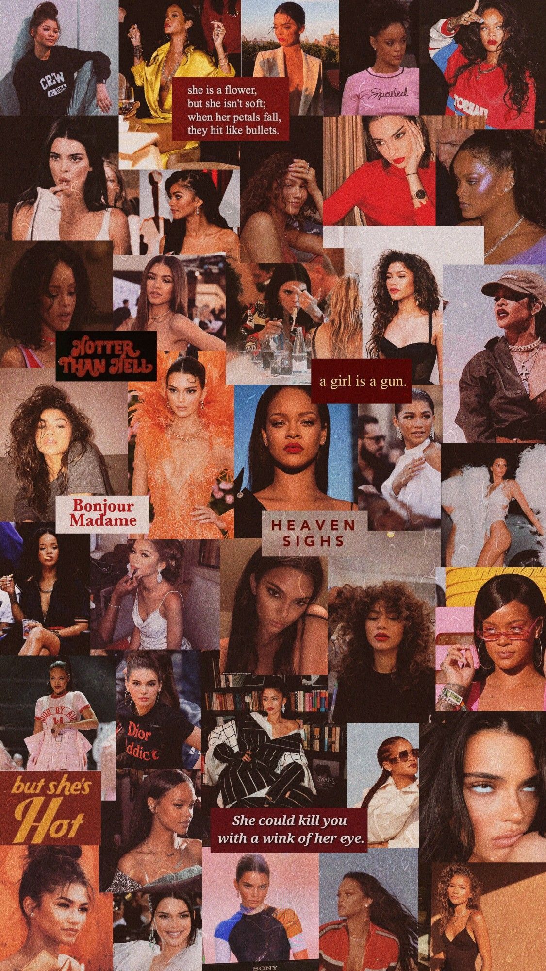  Rihanna Hintergrundbild 1125x2000. Rihanna Aesthetic Wallpaper