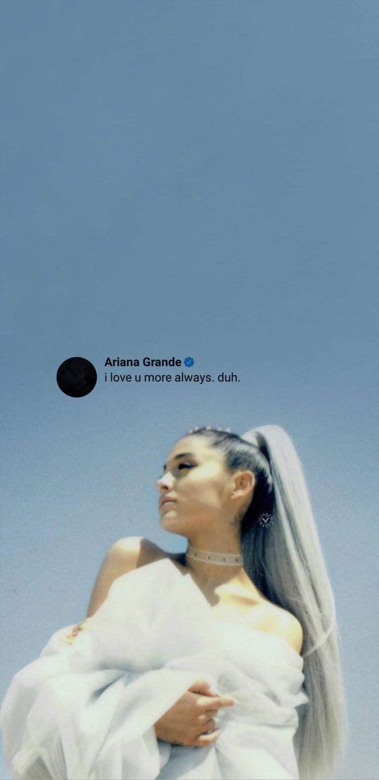  Ariana Grande Hintergrundbild 750x1541. Ariana Grande Aesthetics Wallpaper