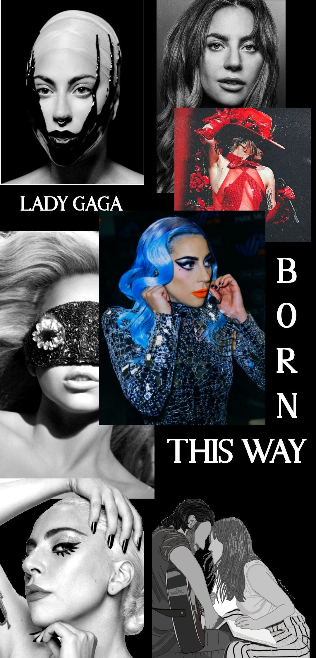  Lady Gaga Hintergrundbild 1080x2250. wallpaper