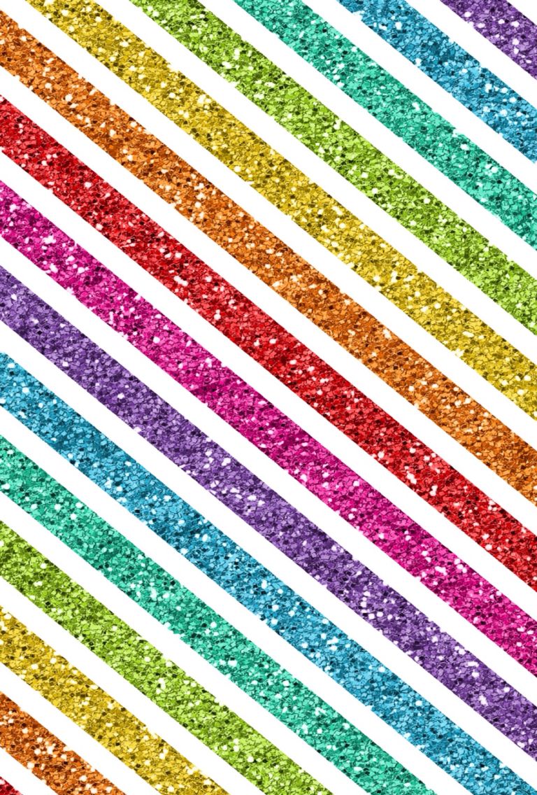  Bunte Streifen Hintergrundbild 768x1136. Striped glitter rainbow wallpaper. iPhone wallpaper glitter, Sparkle wallpaper, Rainbow wallpaper