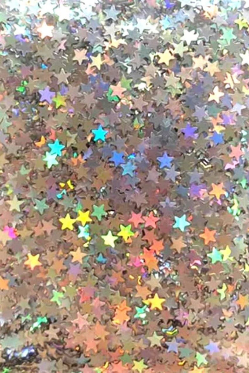  Konfetti Hintergrundbild 850x1275. Silver Star Glitter Butterfly Glitter Gold Star Confetti Holo. Etsy in 2020. Sparkle, Glitter, Glitter background, Holographic Glitter HD phone wallpaper