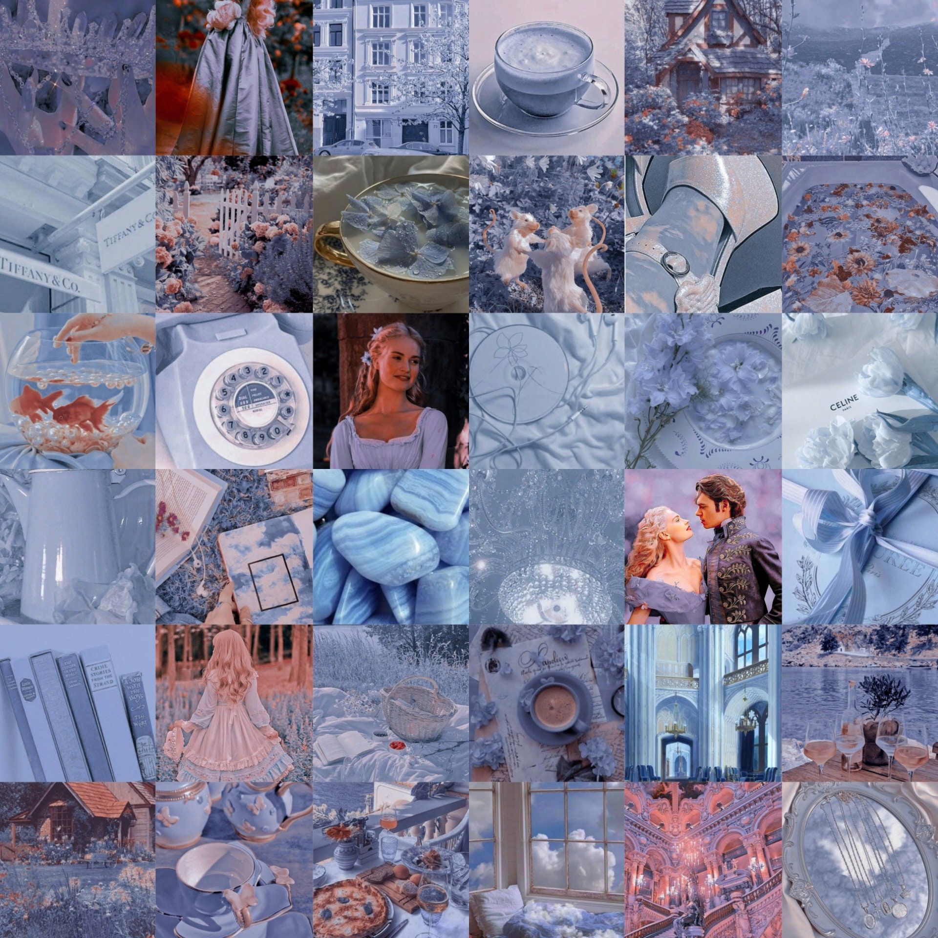  Spielzeuge Hintergrundbild 1920x1920. Blue aesthetic wallpaper iphone collage