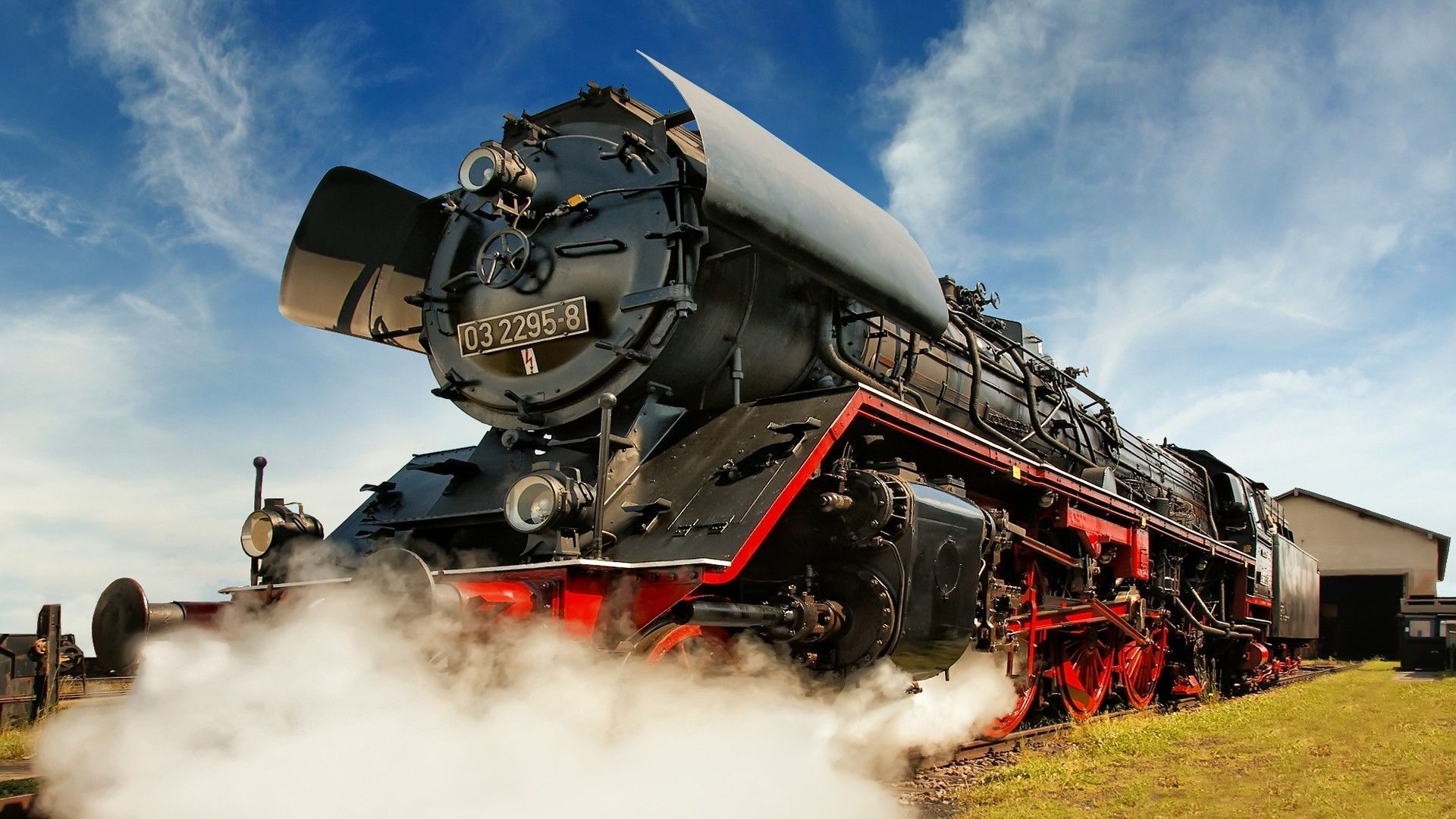  Dampflok Hintergrundbild 1920x1080. Steam Train. Train, Steam locomotive, Train wallpaper