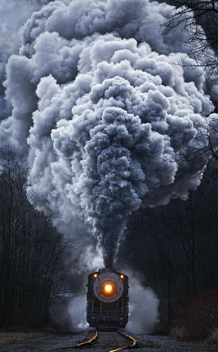  Dampflok Hintergrundbild 728x1175. Natur, Zug, Hochformat, Dampflokomotive, HD Hintergrundbild