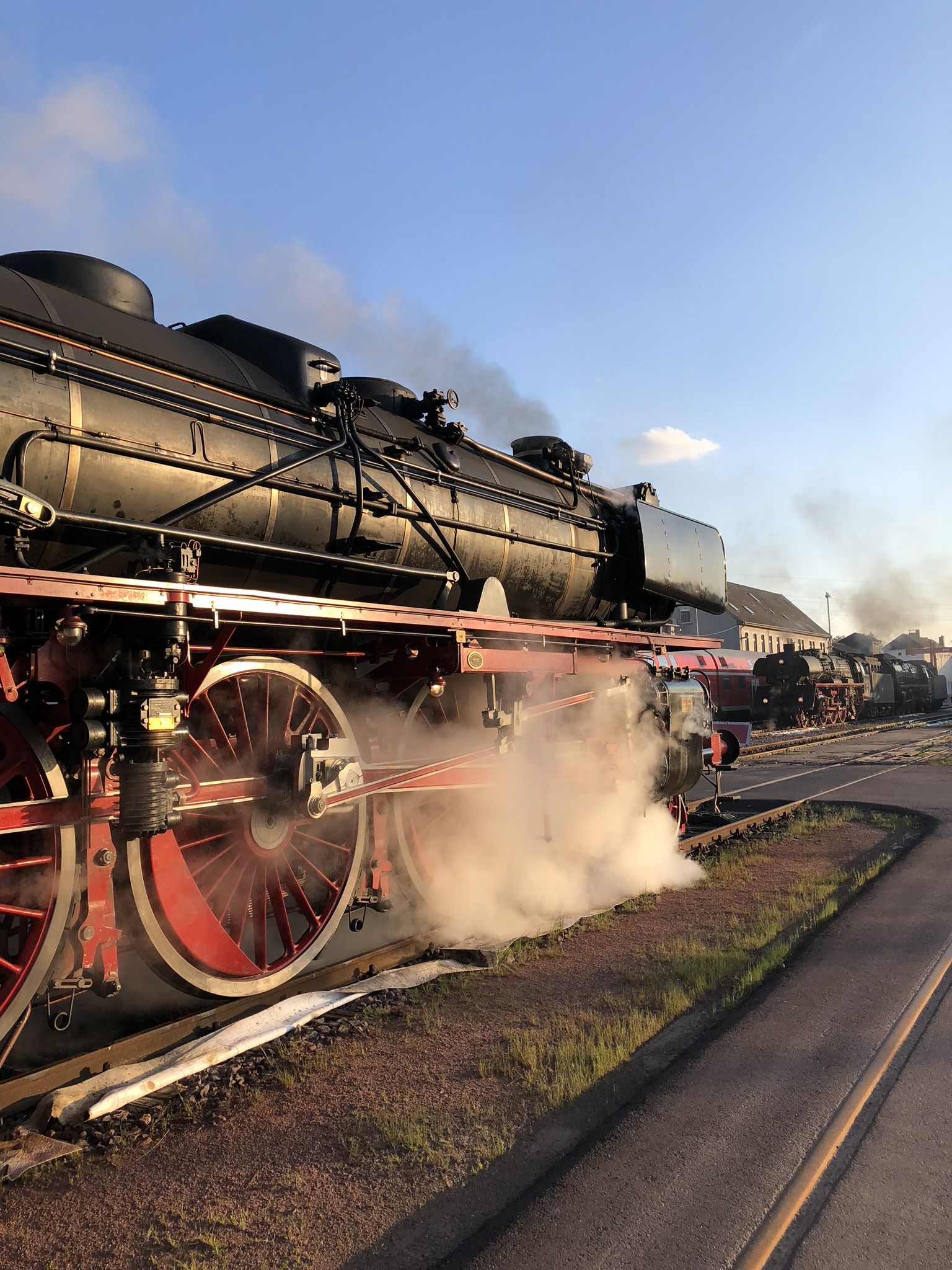  Dampflok Hintergrundbild 1536x2048. Tage Eisenbahn pur oder Dampfspektakel 2018