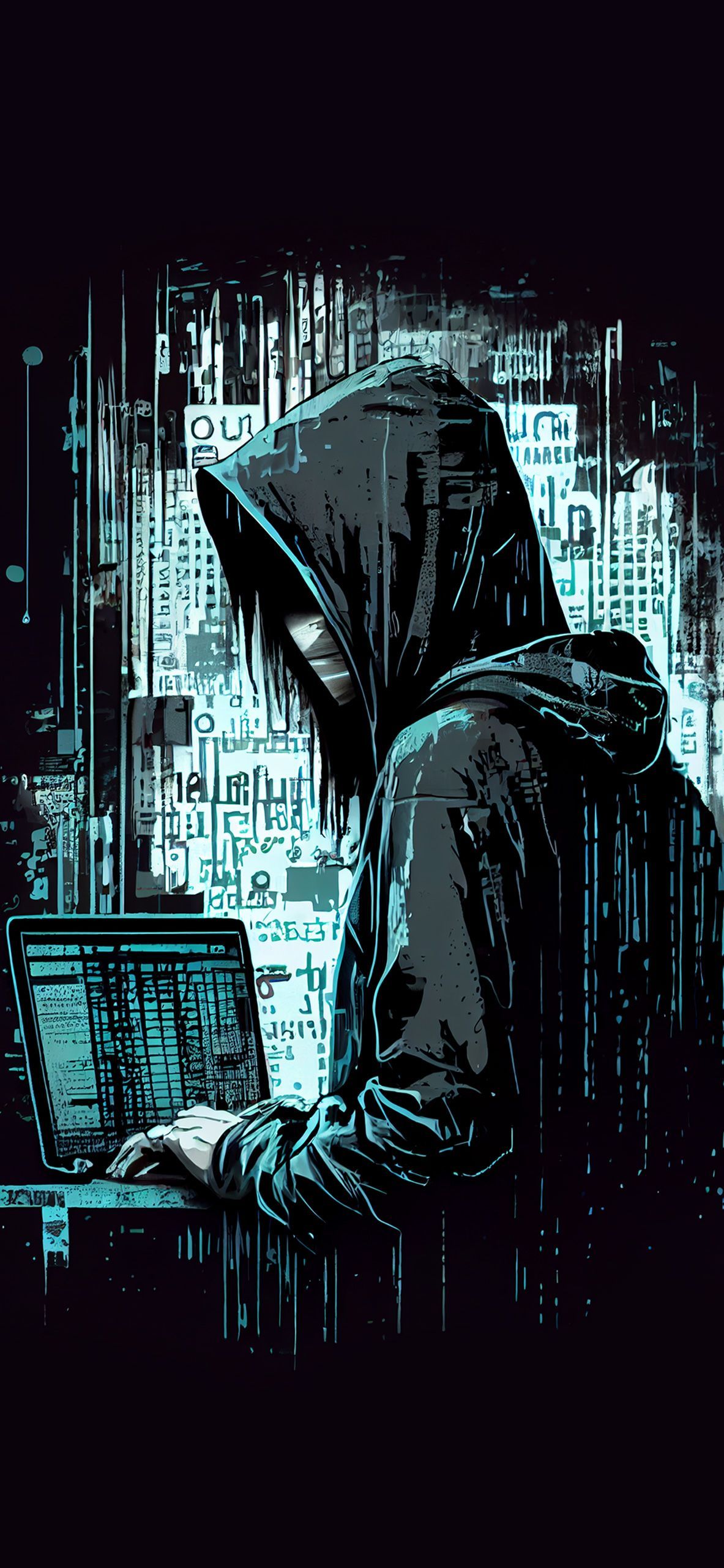  Hacker Hintergrundbild 1183x2560. Hacker Dark Wallpaper Aesthetic Wallpaper for iPhone