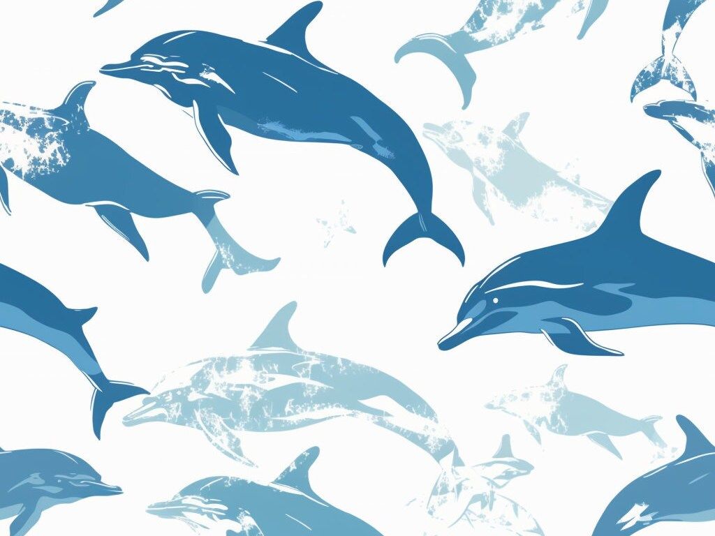  Delfine Hintergrundbild 1024x768. Wallpaper dolphins