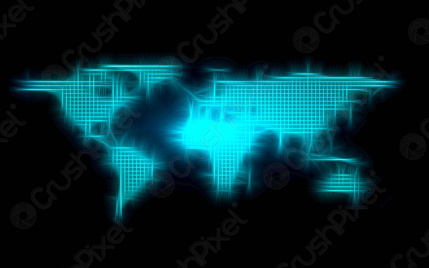  Design Hintergrundbild 1500x938. Blue abstract global dot map hintergrund radial gradient modern design vorrätig 1215175