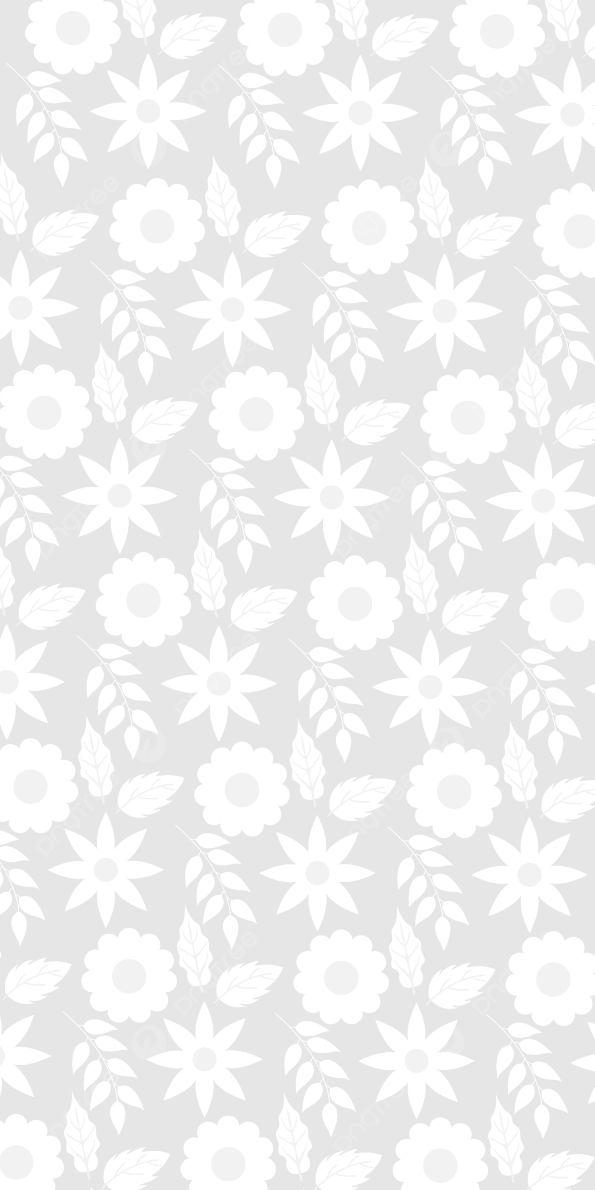  Designer Hintergrundbild 1200x2400. Graues Blumenmuster Design Handy Wallpaper Hintergrund Hintergrundbild zum kostenlosen Download