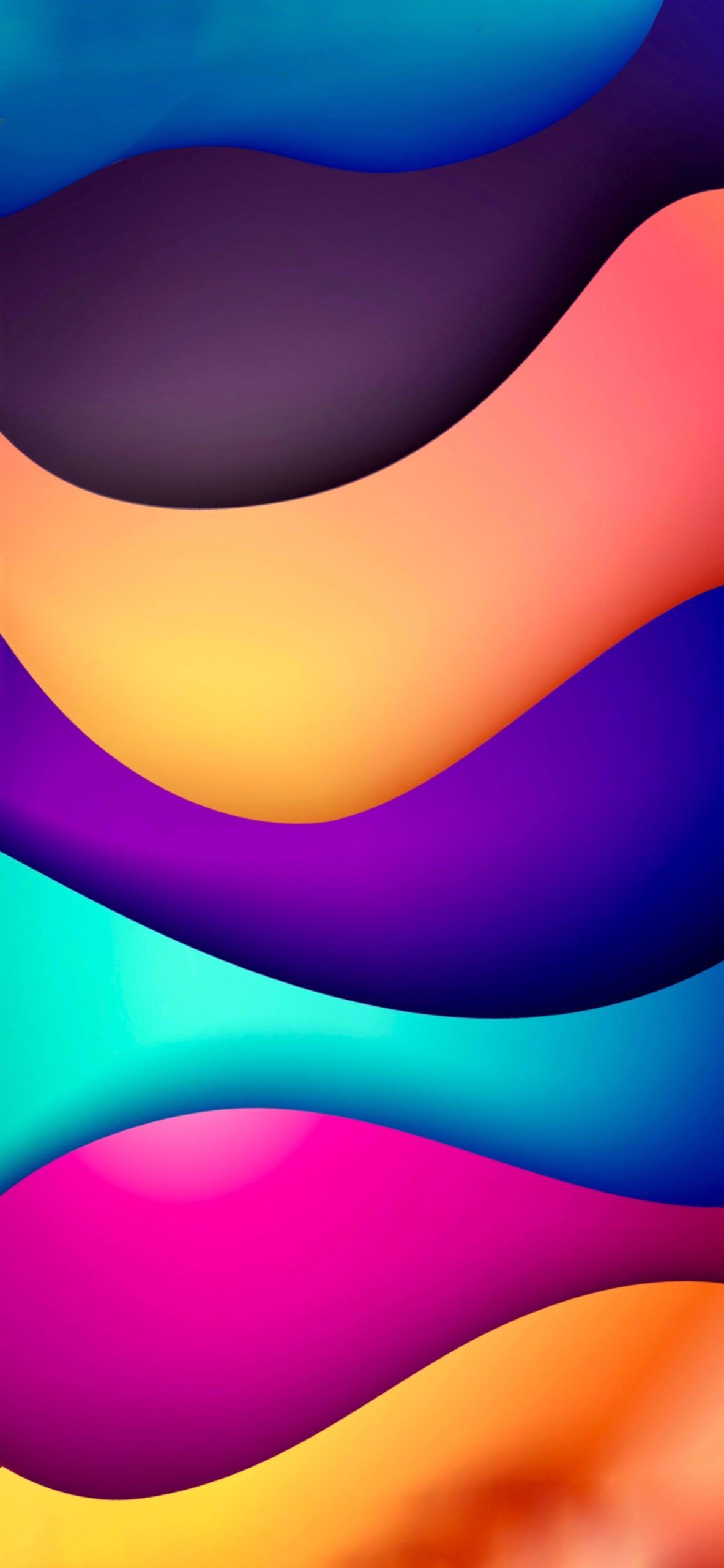  Designer Hintergrundbild 1183x2560. Colorfully and Broken Wallpaper für eure Smartphones