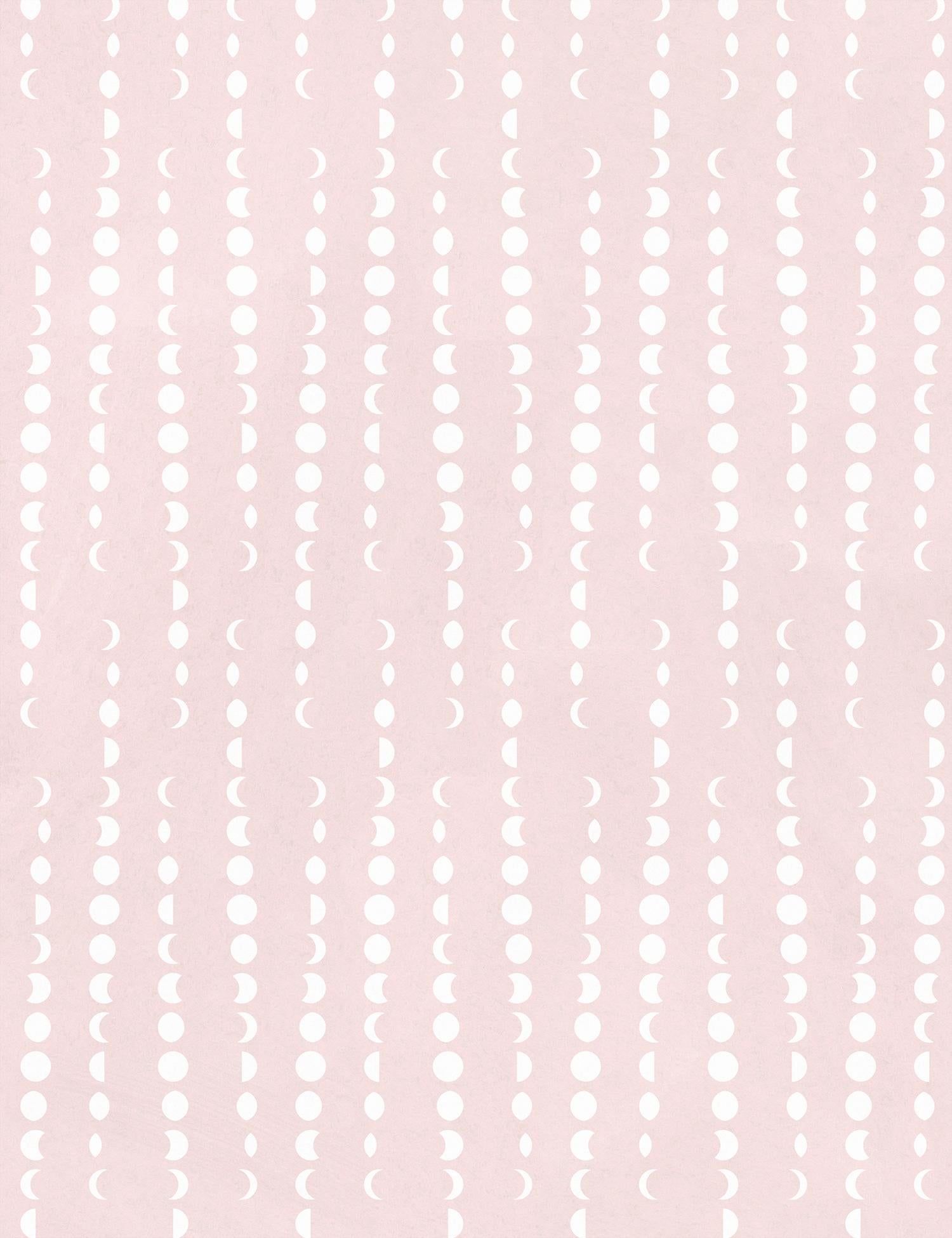 Designer Hintergrundbild 1500x1950. Earthlight Designer Wallpaper in Stella ''Light Pink and Soft White''